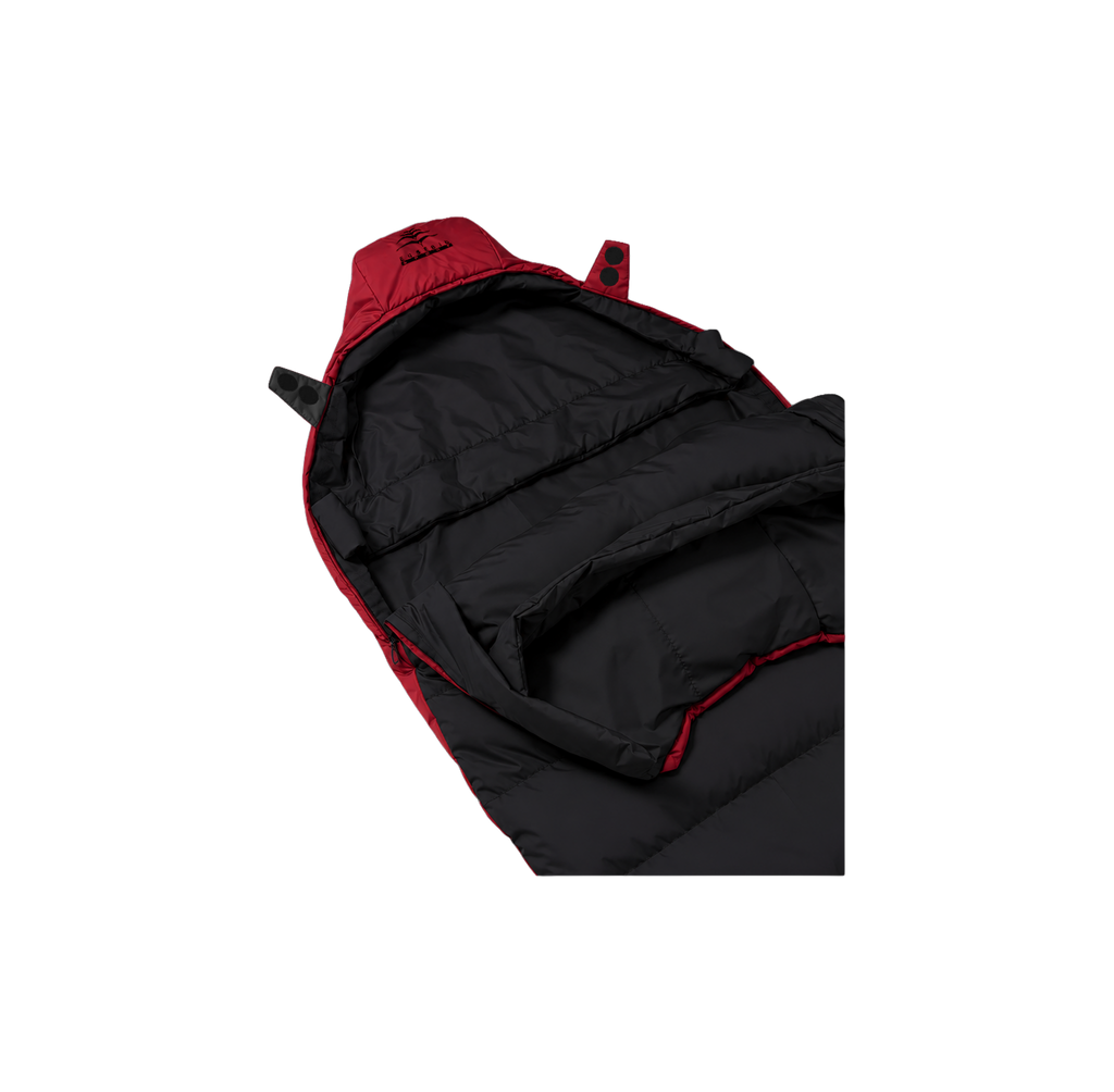 Polar 0°F 3.79 lb Mummy Sleeping Bag - Ultralight Hybrid Duck Down & EulinFiber for Winter Backpacking & Mountaineering