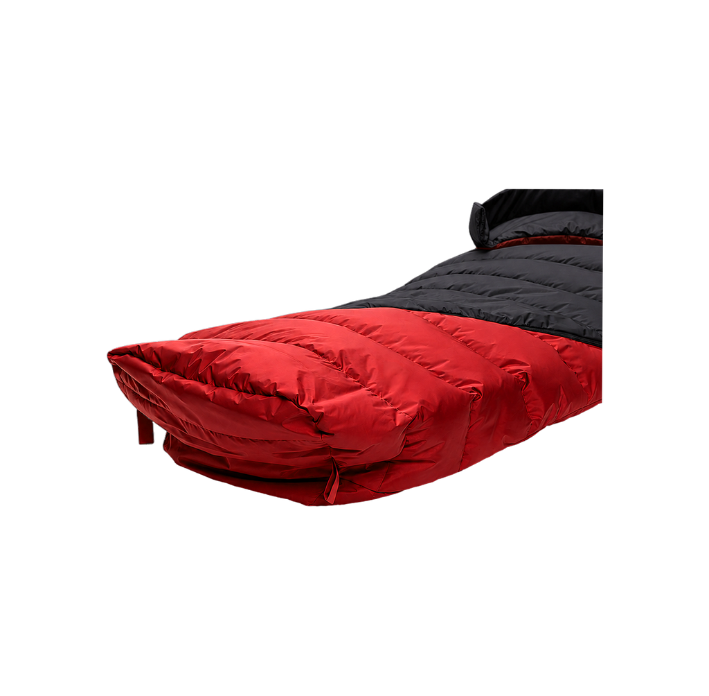Polar 0°F 3.79 lb Mummy Sleeping Bag - Ultralight Hybrid Duck Down & EulinFiber for Winter Backpacking & Mountaineering