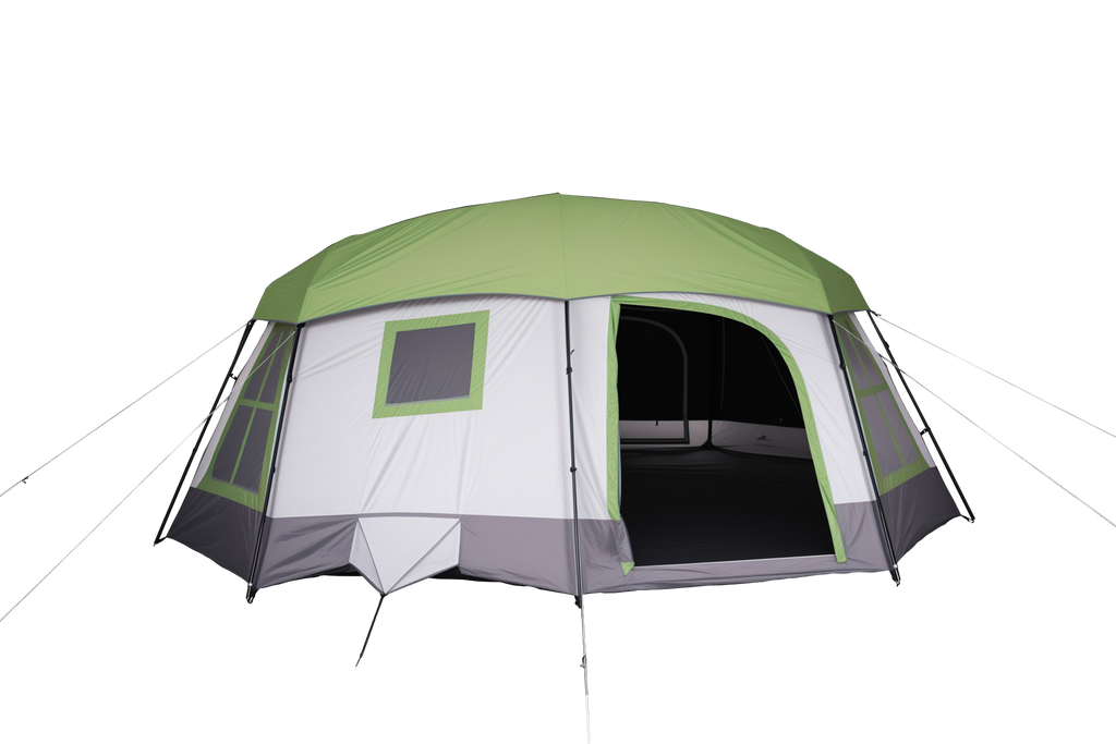 Sequoia 8 Person Cabin Camping Tent – Two Room Family Tent with SolarShield Roof (PRE-ORDER 06/26)