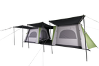 Double skin 8 person cabin style camping tent