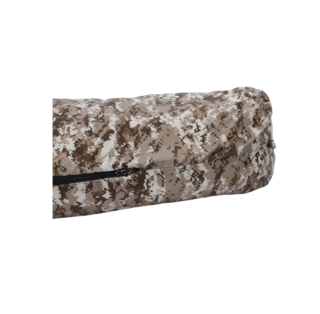 Tundra 10°F Desert Camo 3.84 lb Mummy Sleeping Bag for Hunting, Camping & Cold Weather Outdoor Adventures