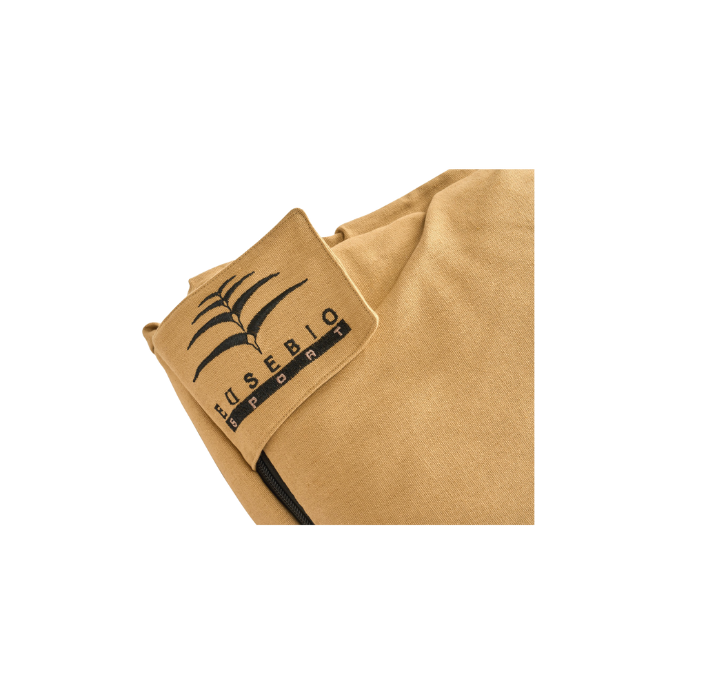 Jasper 0°F 9.52 lb Canvas Rectangular Sleeping Bag with Cotton Flannel Lining for Cold Weather Camping, Hunting