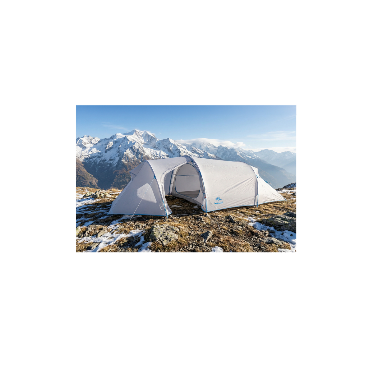Torngat 4P 6.39 lb Ultralight 4-Season Backpacking Tent – Aluminum Poles, Double-Wall Tunnel Tent, 2000mm Waterproof