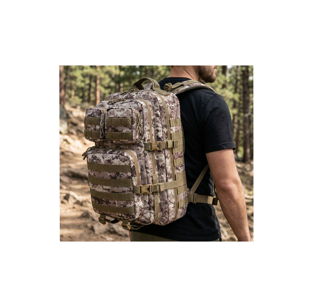 Warhawk 40L Tactical MOLLE Backpack