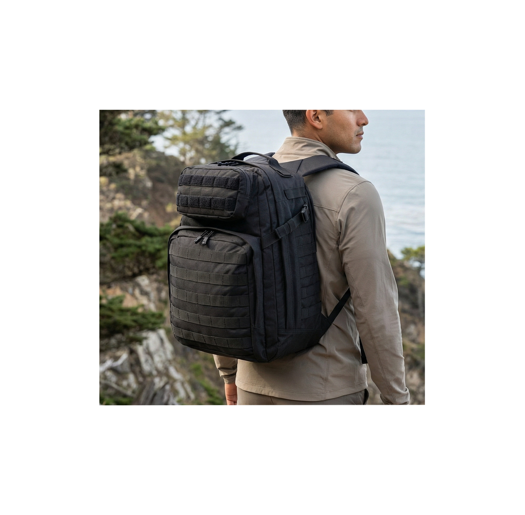Raptor 42L Tactical MOLLE Backpack w/ YKK Zippers