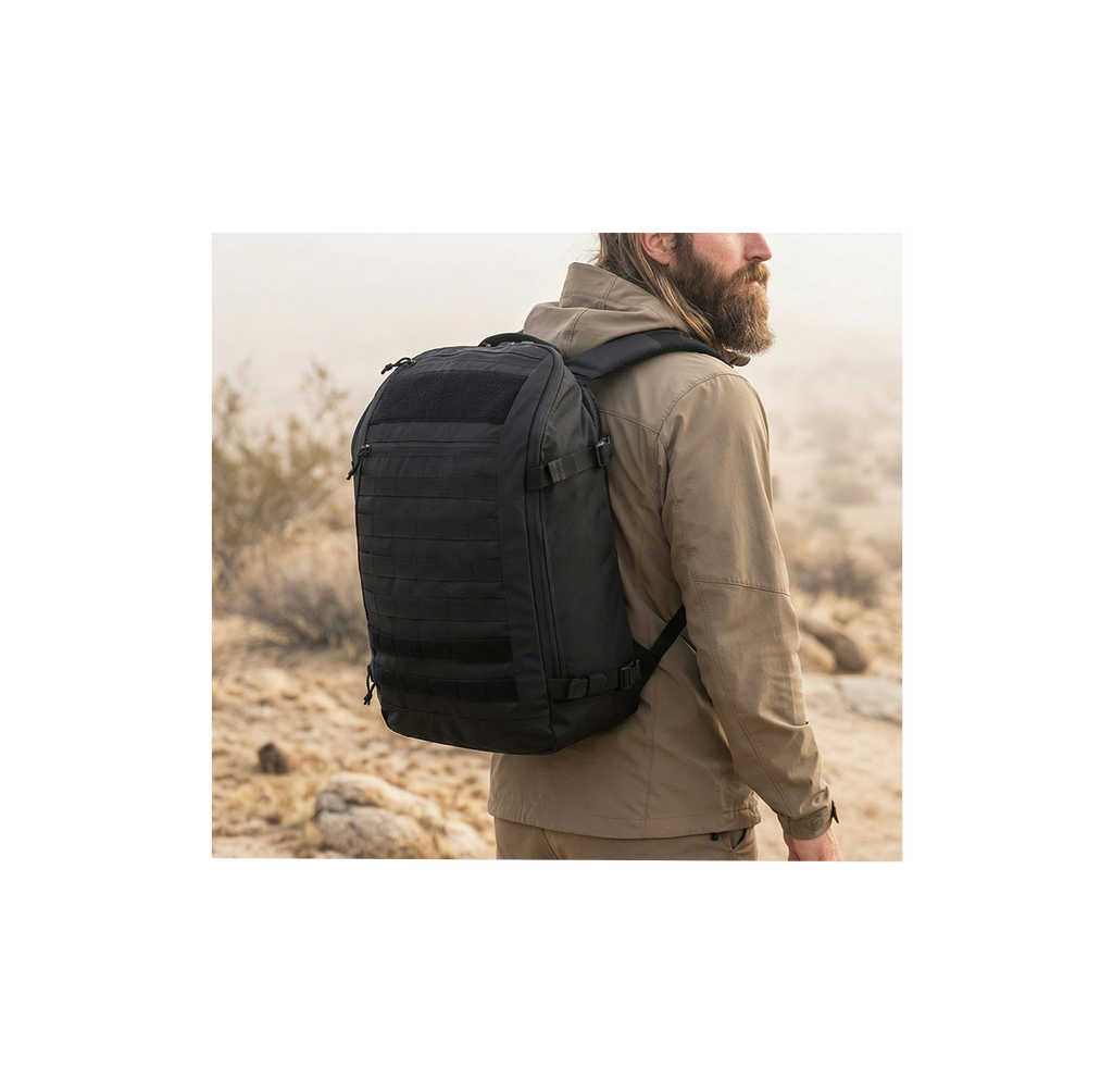 Falcon 30L MOLLE Tactical Backpack with YKK Zippers